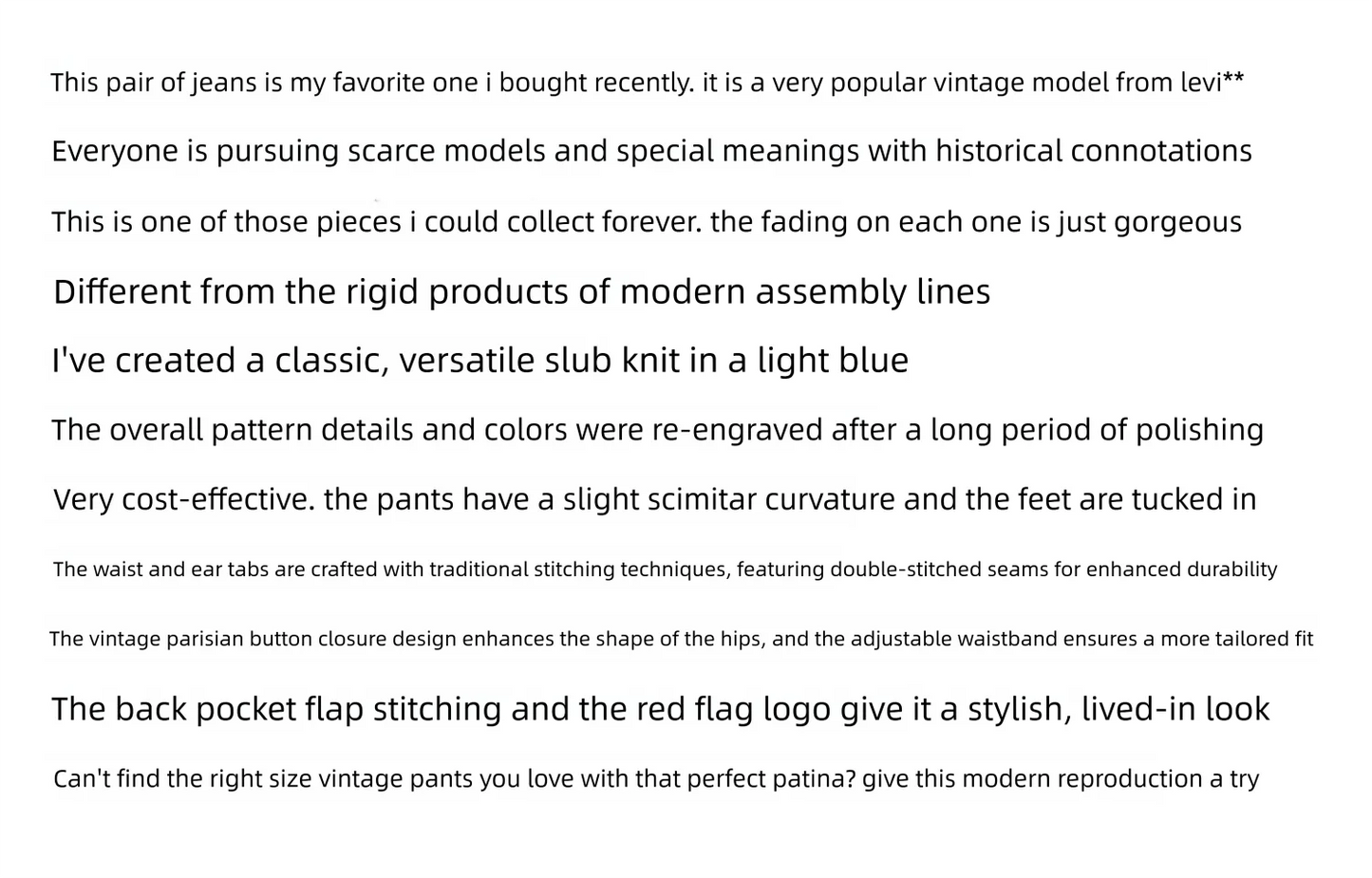 Vintage American-Style Washed Jeans for Women, Mid-Low Waist Design, Loose Wide-Leg, Height-Enhancing, Washed Blue Jeans, Paris Buckle Adjustable Three-Dimensional Arc-Shaped Knife-Cut Trousers