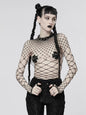 Crop Top Woman Crop Tops for Women Trashy Y2k 2000s Tops Fishnet Emo Aesthetic Women's Blouses 90s Clothes Vintage Sexys