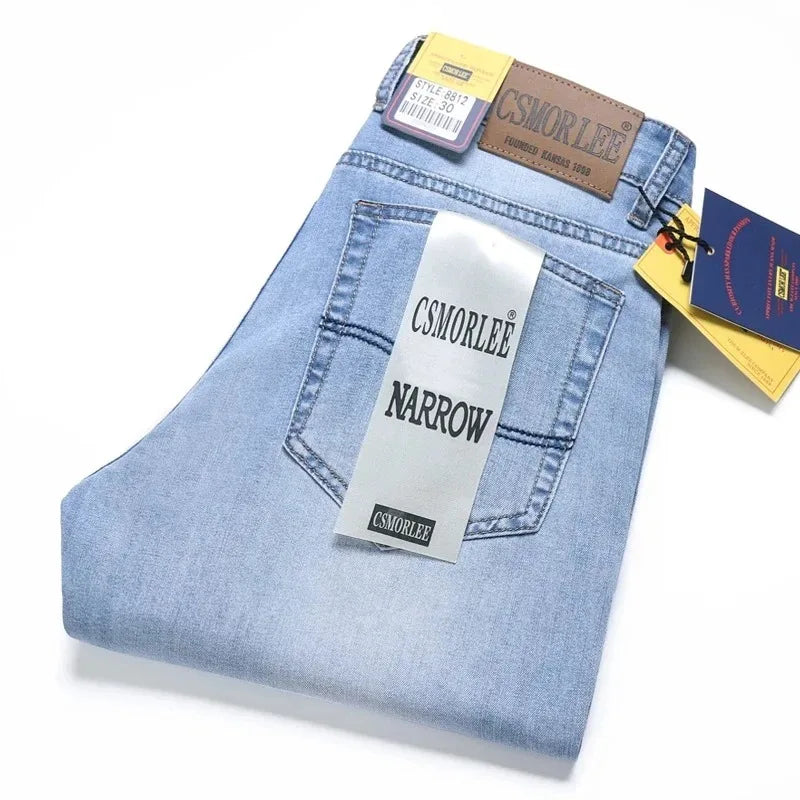 2025 Brand Jeans Summer Style Utr Thin Light  Men's Jeans Fashion Male Casual Denim Men's Jeans Slim Wholesale Jeans