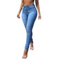 Women High Waist Jeans 2024 Spring Summer Skinny Casual Office Lady Slim Lifting Butt Denim Pencil Pants Female Elastic Trousers