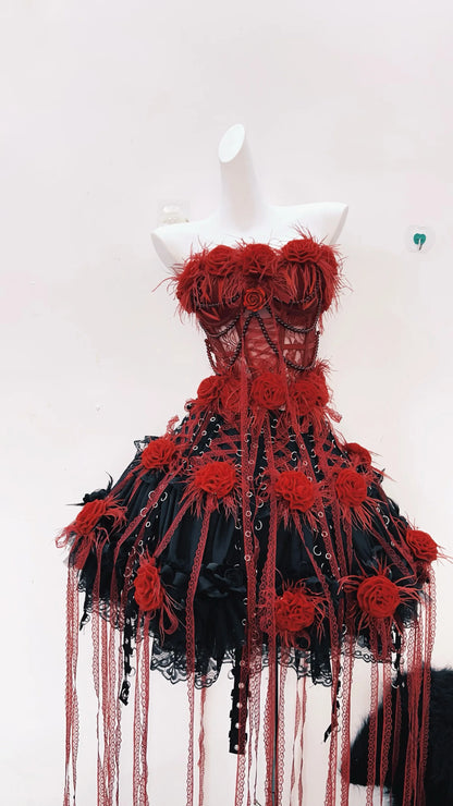 LolitaTank Tops Kawaii Tank Tops Gothic Tank Tops  vintage tops Lace Tank Tops fairy grunge halter topy2k clothes y2k crop top