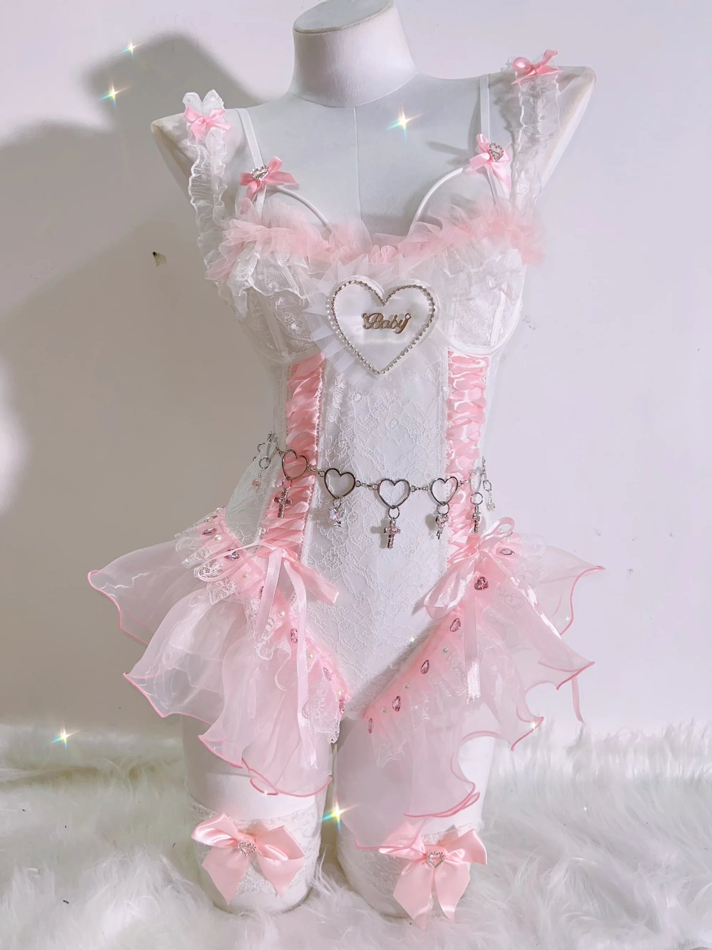 LolitaTank Tops Kawaii  Tank Tops y2k top y2k accessories harajuku  Tops y2k clothes y2k crop top cute tops  Pink Tops laceTops